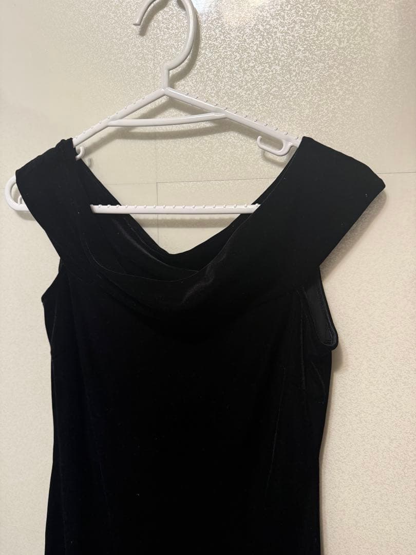ROGE ROSSA ベロア ノースリーブ ワンピース — image 3