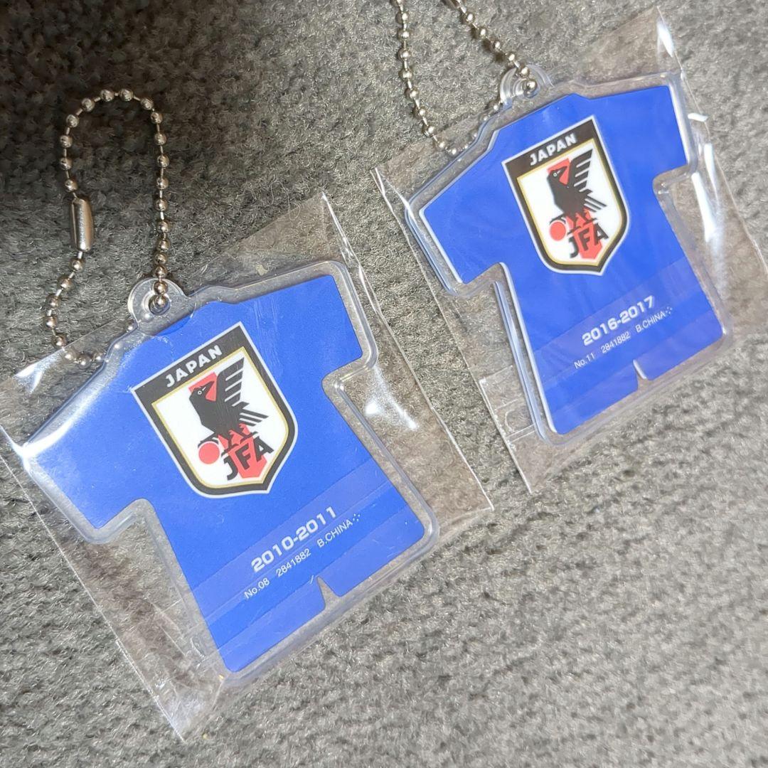 サッカー日本代表 ユニフォーム型キーホルダー — image 2