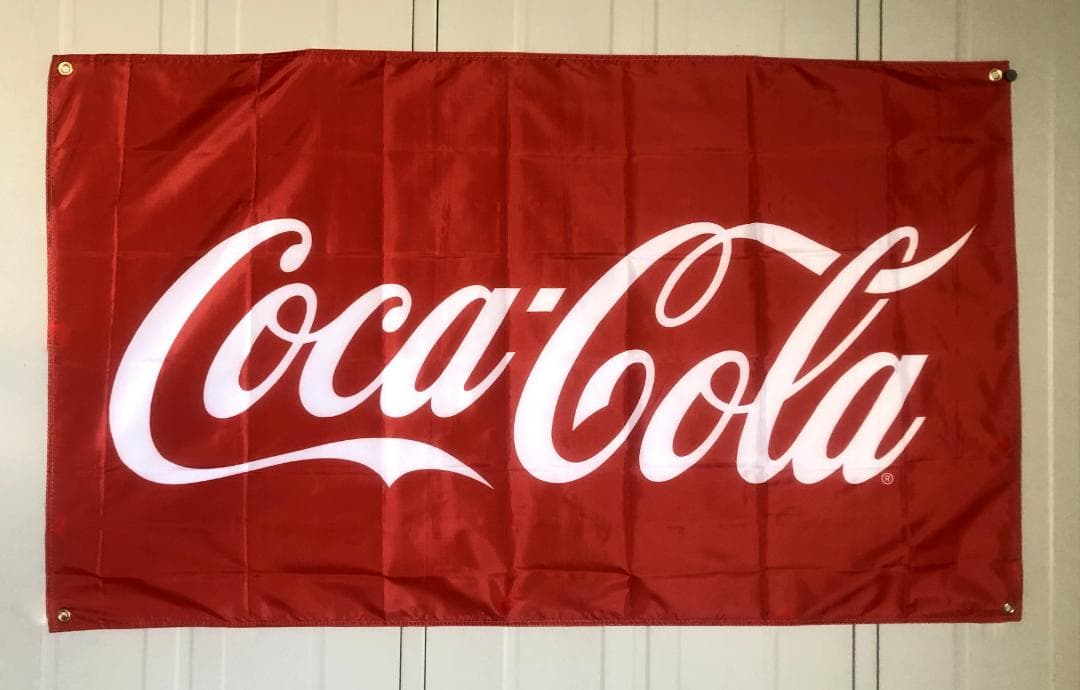 ★店内装飾仕様★CCOO USA雑貨 コカコーラ フラッグ アメリカン COOL — image 3