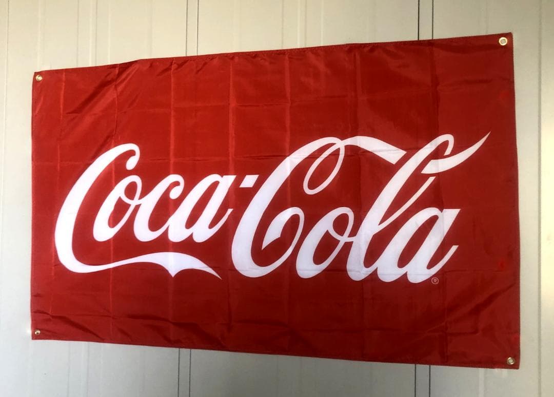 ★店内装飾仕様★CCOO USA雑貨 コカコーラ フラッグ アメリカン COOL — image 4