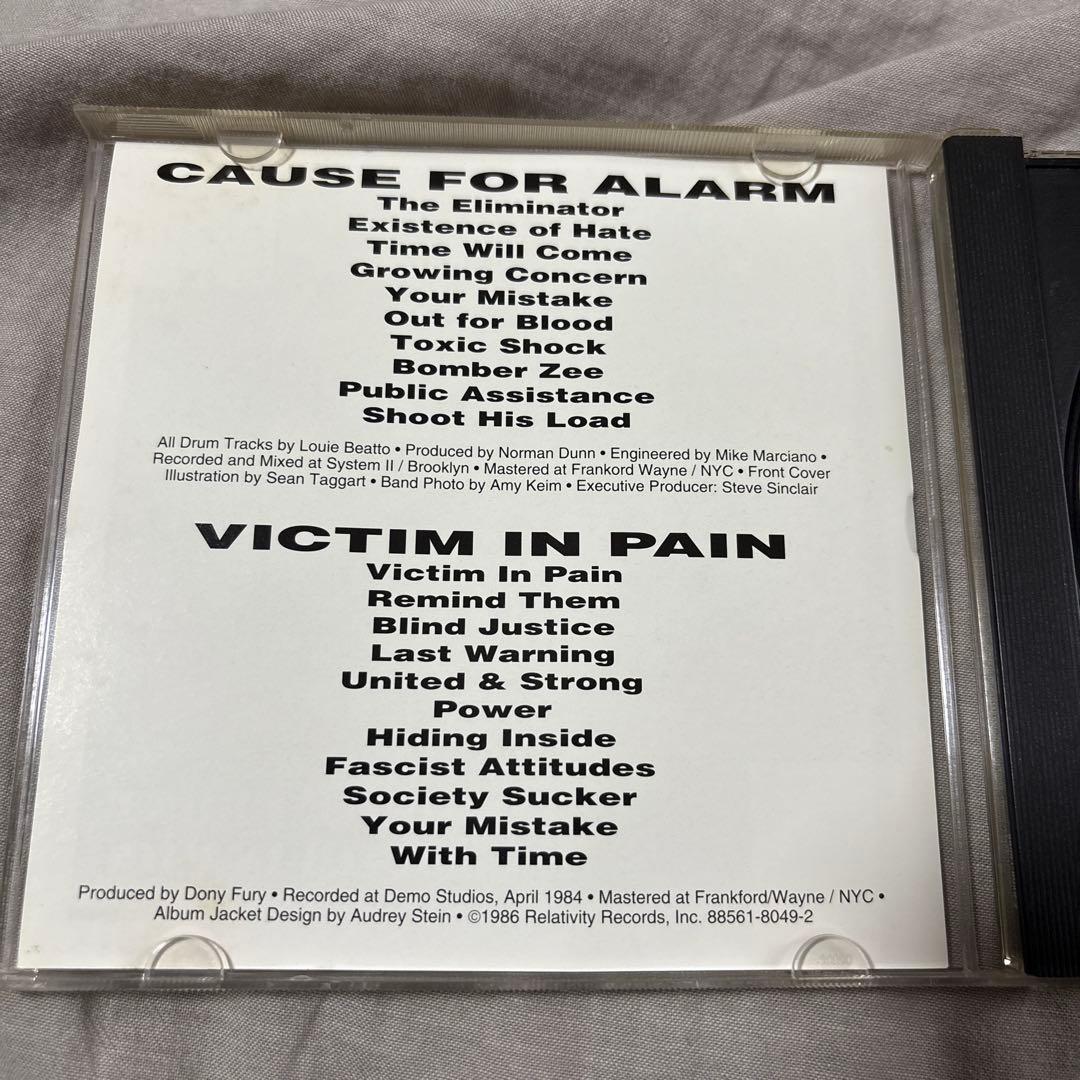 購入者様決定！AGNOSTIC FRONT 2in1CD combat core — image 3