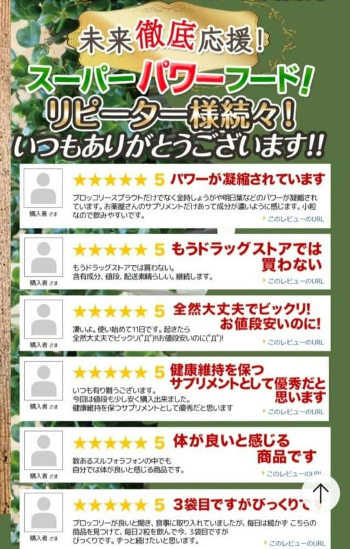 濃縮 ブロッコリースプラウト スルフォラファン サプリメント 健康 健康数値 — image 2