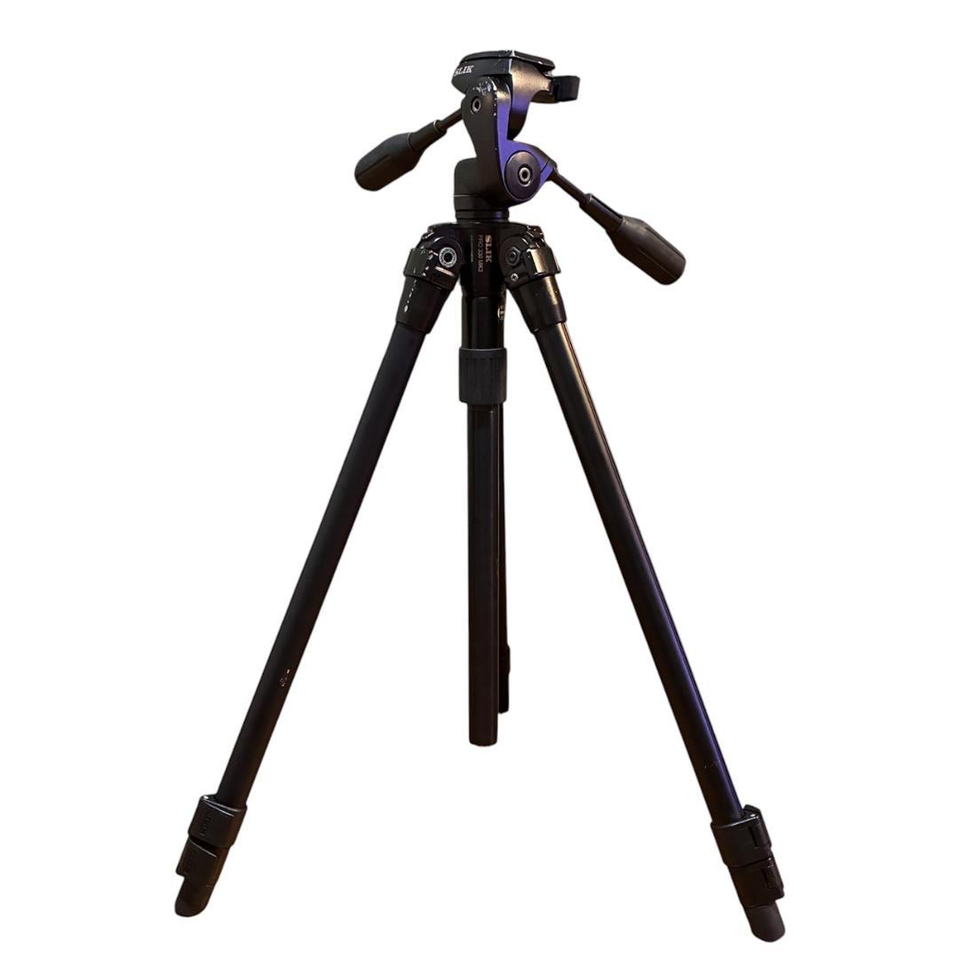 SLIK三脚 PRO330MK3 配信セット ライトスタンド アーム 撮影 — image 2