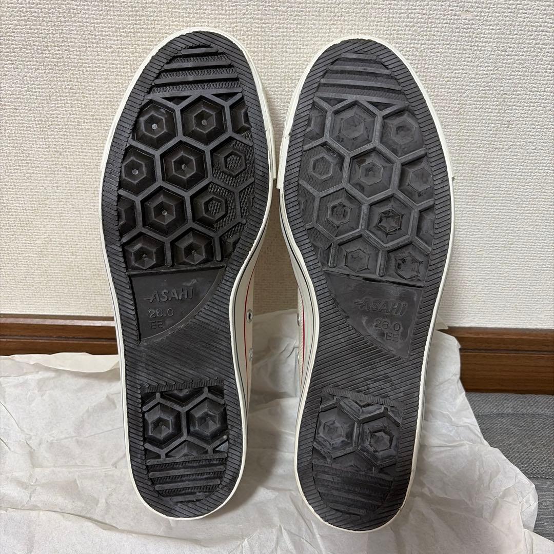 【新品未使用】アサヒ＊サンバスケット＊スニーカー＊26cm＊ホワイト — image 2