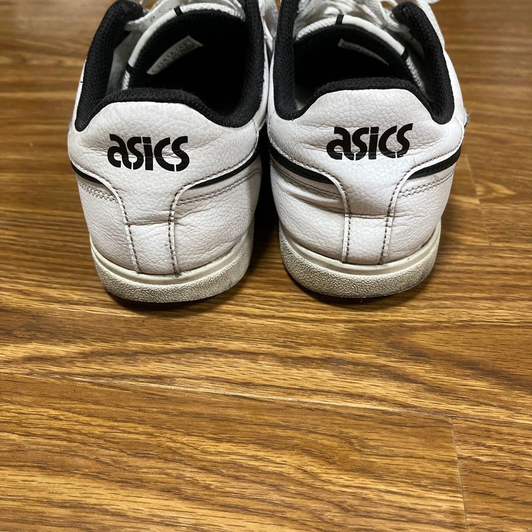 asics スニーカー ホワイト ブラック　27.5cm アシックス　白 — image 3