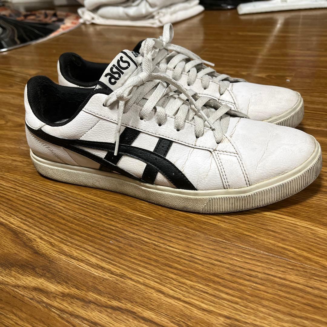 asics スニーカー ホワイト ブラック　27.5cm アシックス　白 — image 4