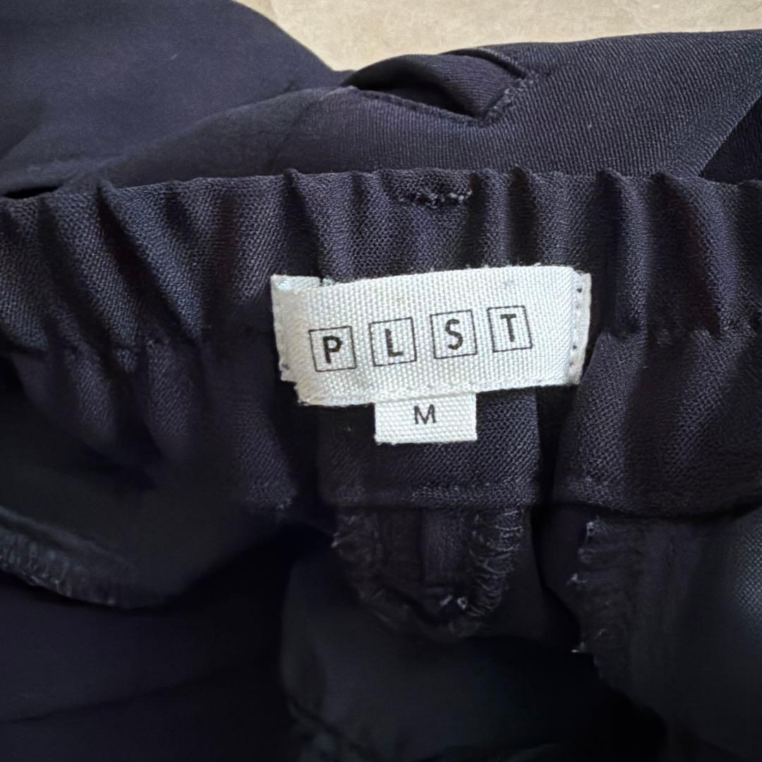 PLST プラステ スラックスパンツ ネイビー Mサイズ — image 4