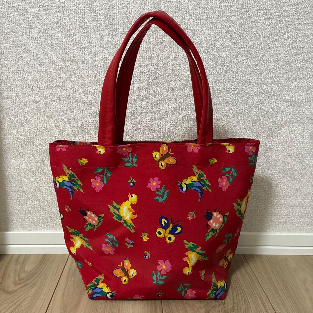 FELER 花と鳥のプリント ハンドバッグ — image 2