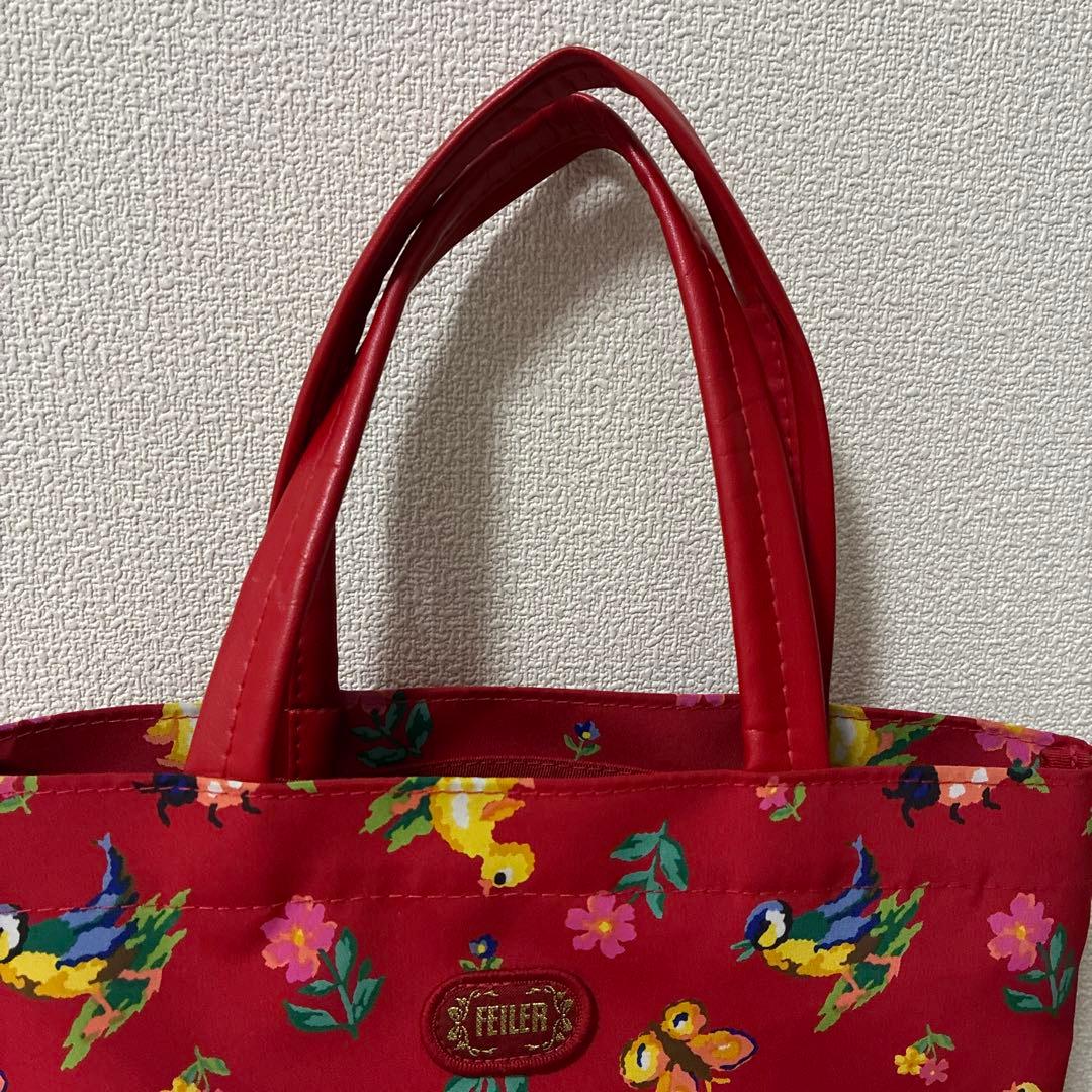 FELER 花と鳥のプリント ハンドバッグ — image 3