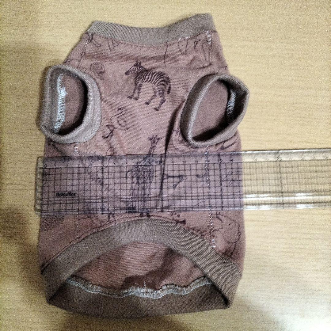 動物柄ブラウン犬服 — image 3