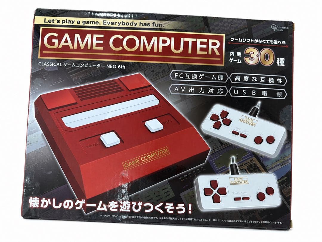 未開封品 ゲームコンピューター NEO 6th 内蔵ゲーム30種 AH10507 — image 3