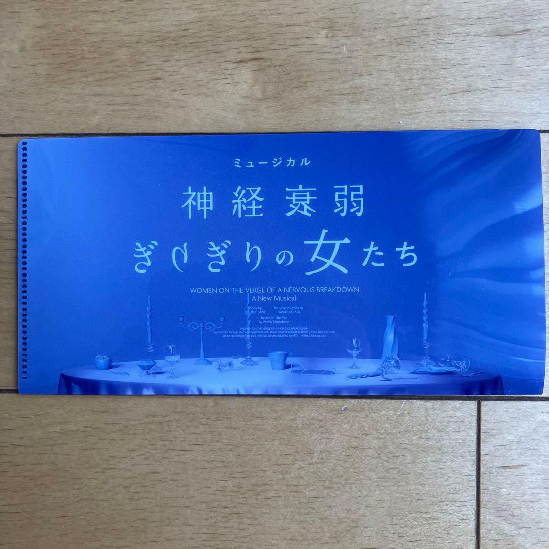 【非売品】ミュージカル 神経衰弱ぎりぎりの女たち チケットホルダー — image 2