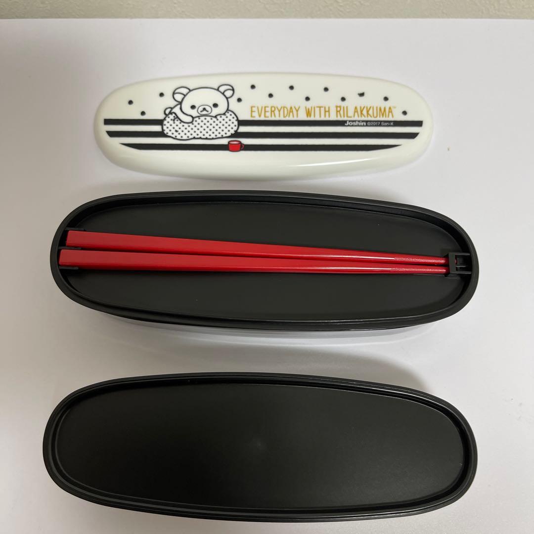 リラックマ 2段弁当箱 箸付き　新品未使用 — image 3