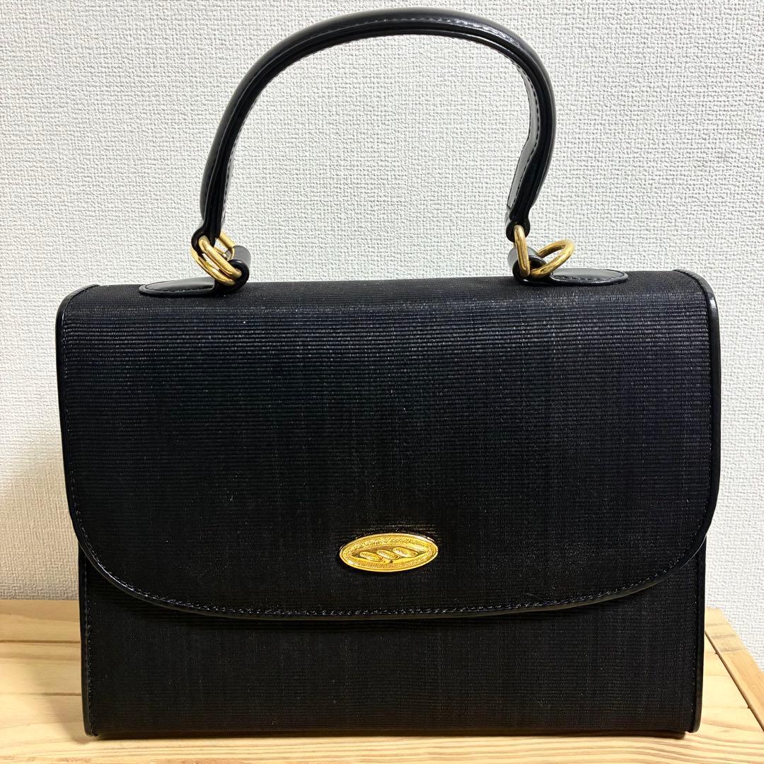 新品未使用品　ホースヘア　ハンドバッグ　ブラック　黒　2way ショルダー　馬毛 — image 2