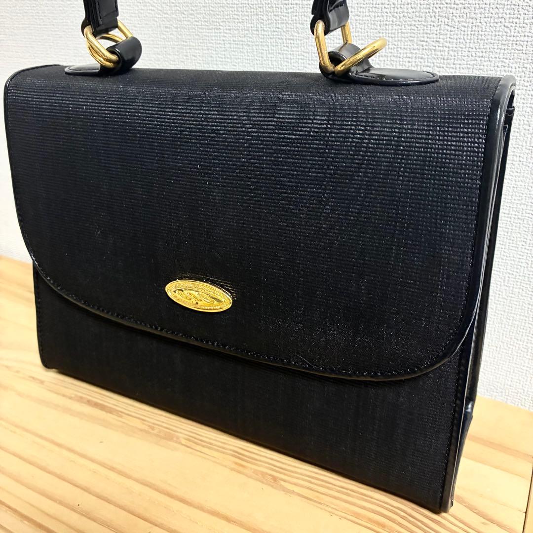 新品未使用品　ホースヘア　ハンドバッグ　ブラック　黒　2way ショルダー　馬毛 — image 4