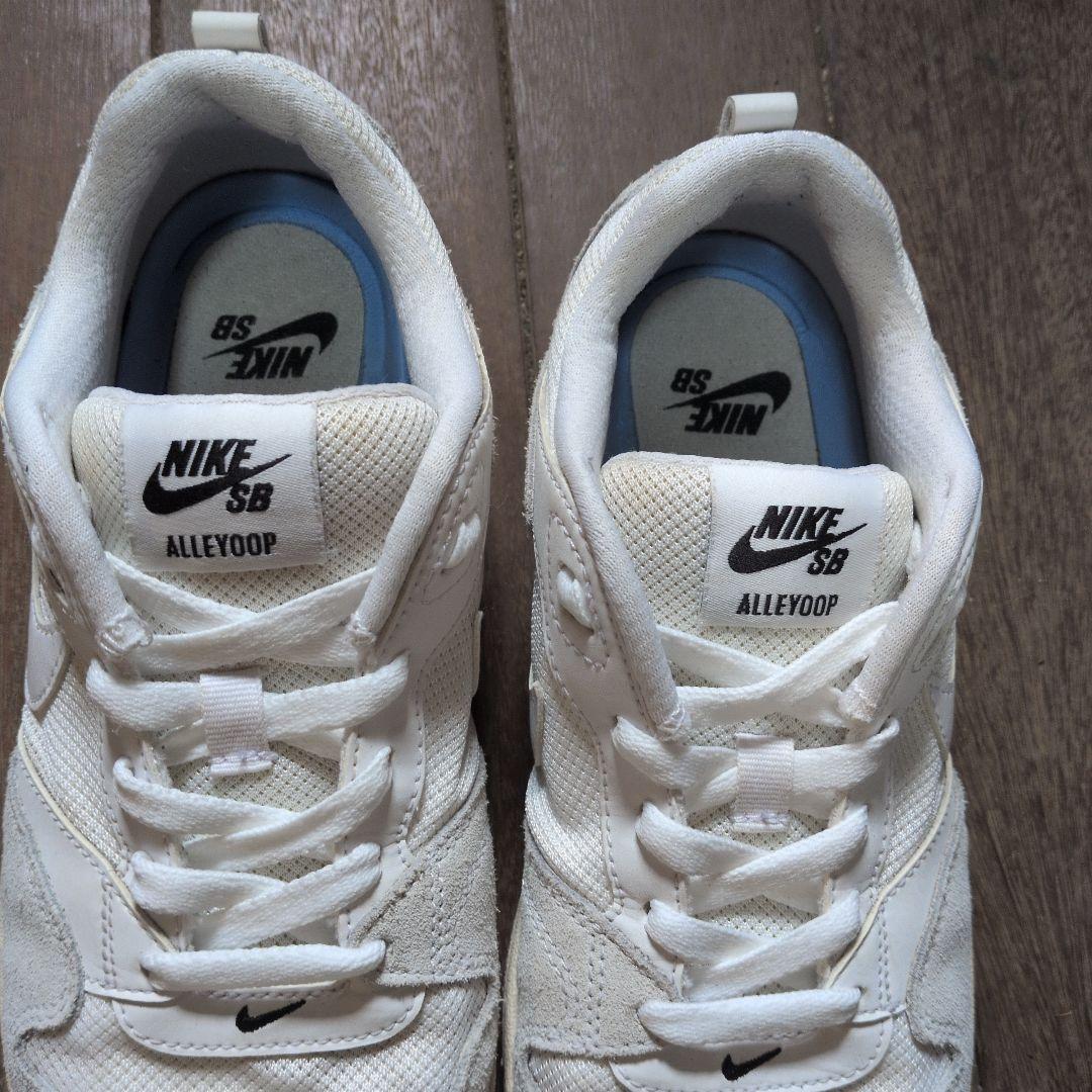 NIKE SB ALLEYOOP ナイキ スニーカー 白 26cm — image 4