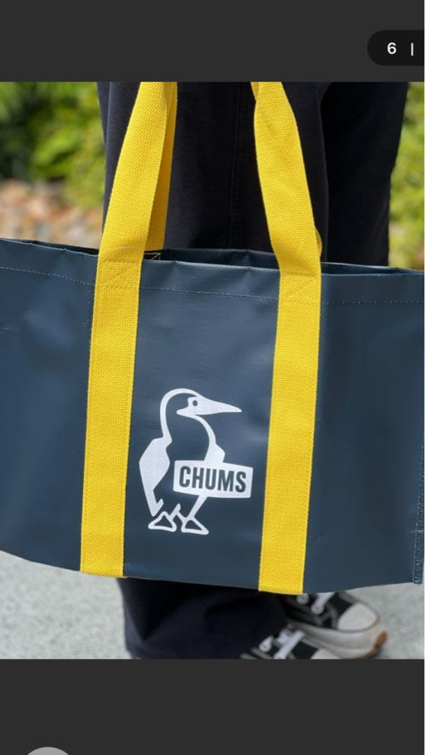 CHUMS Booby ショッピングバッグ S ネイビー — image 2