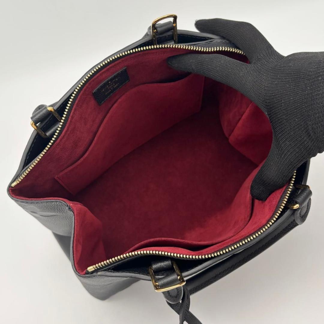 訳あり(使用問題なし) ルイヴィトン プティパレPM 2way 黒 ハンドバッグ — image 4