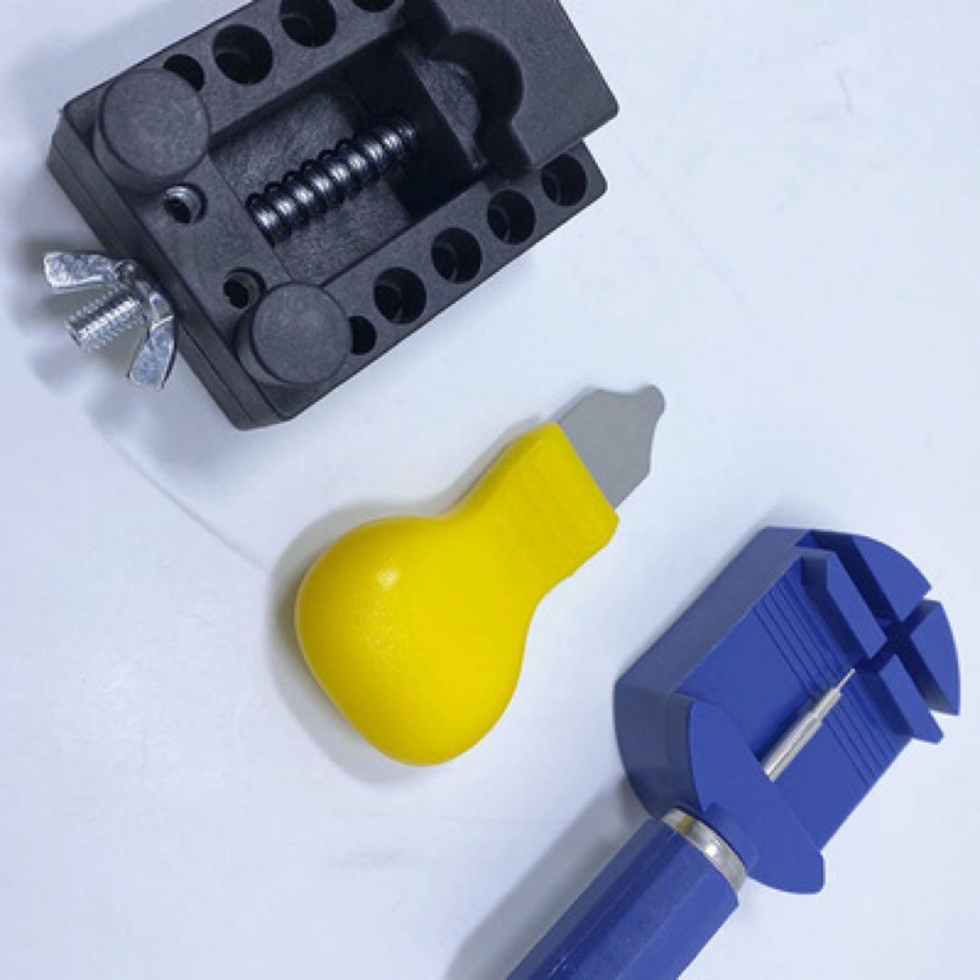 時計修理工具セット 腕時計 ベルト調整 電池交換 多機能 工具キット — image 3