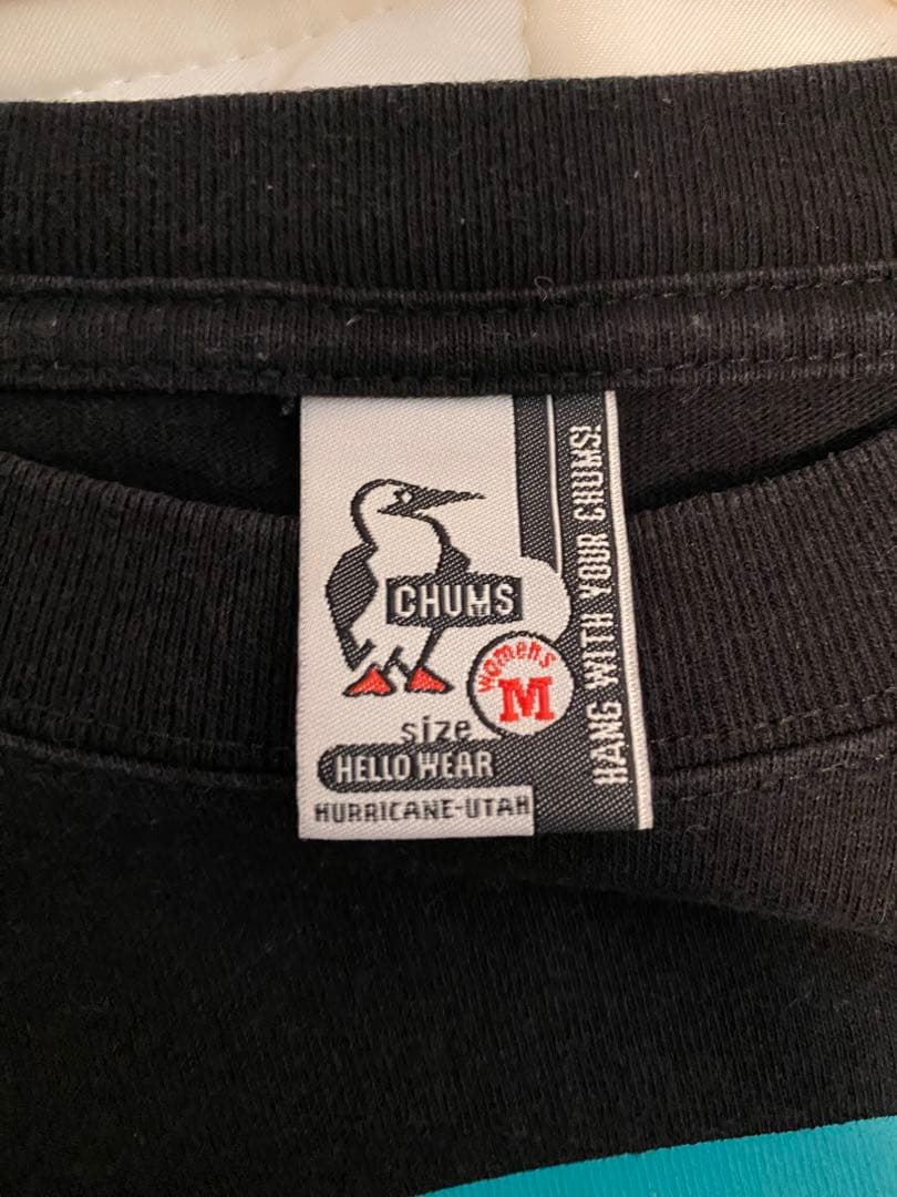 CHUMS 長袖 Tシャツ ブラック レディース Mサイズ — image 3
