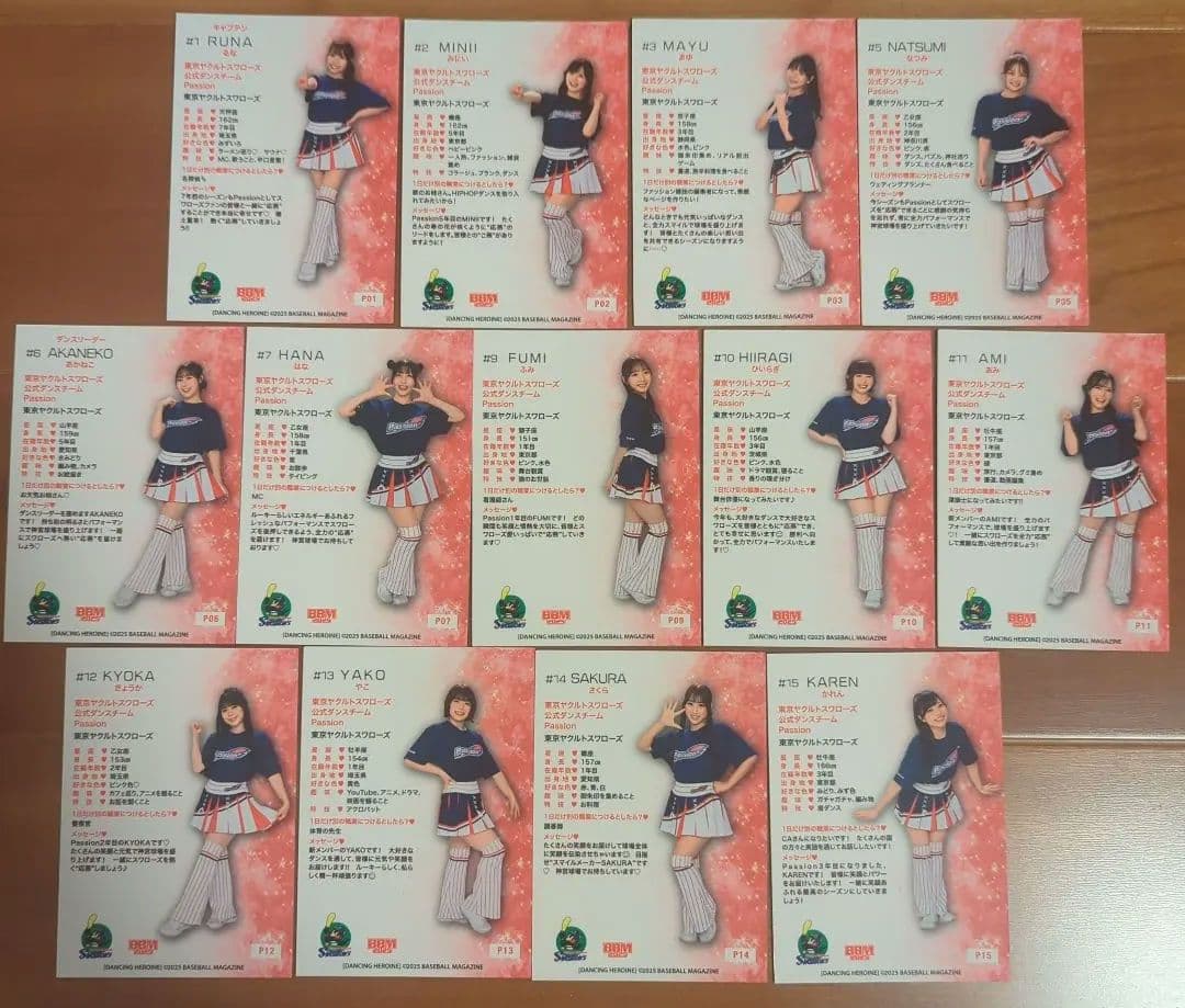 BBM Cheerleader Cards 2025ヤクルトスワローズ — image 5