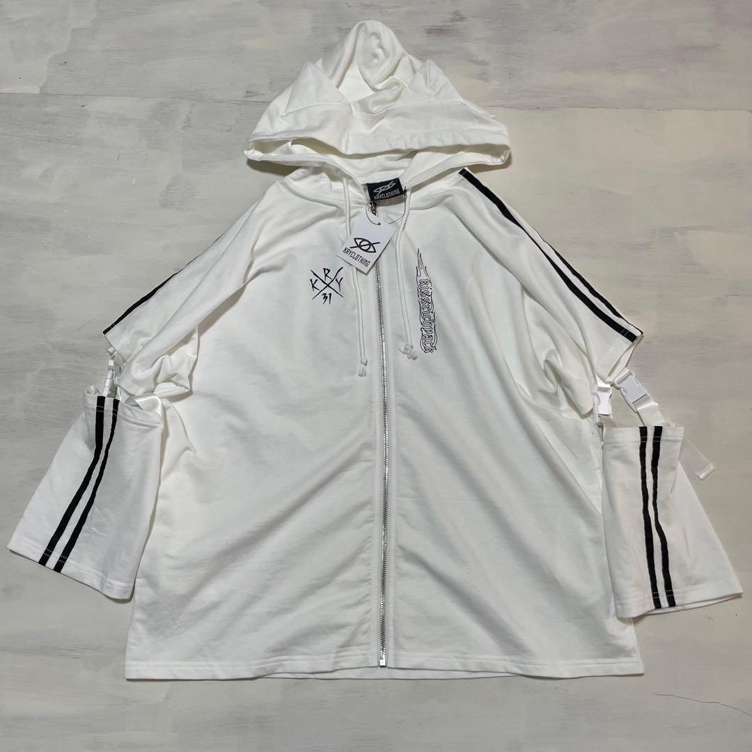 完売品 新品タグ付き KRY clothing KIMIWATASHI パーカー — image 2