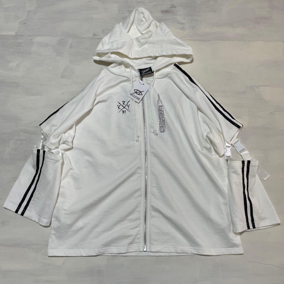 完売品 新品タグ付き KRY clothing KIMIWATASHI パーカー — image 4