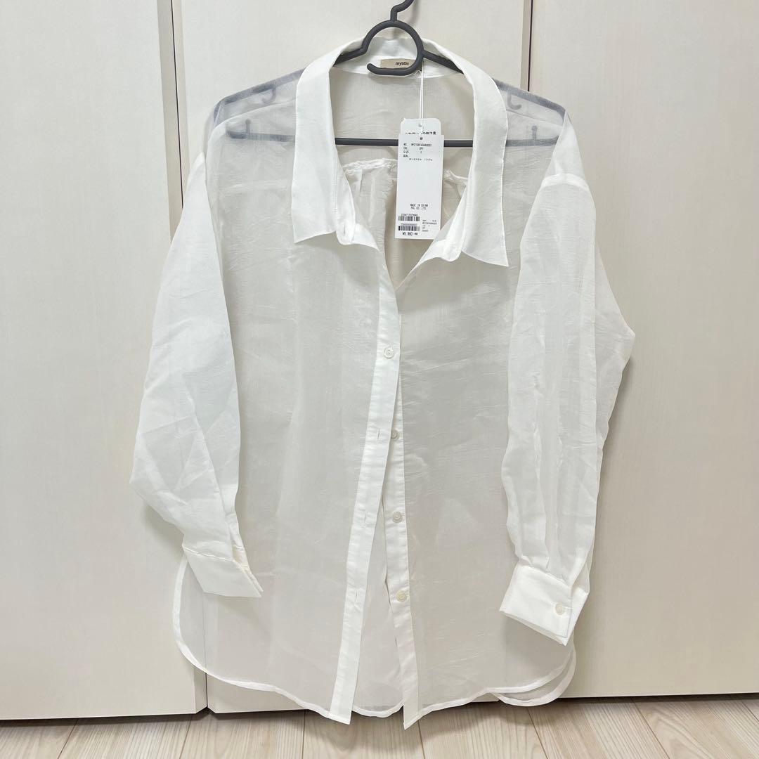 【新品】mystic シアーシャツ — image 3