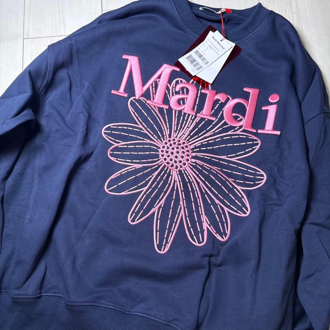 Mardi Mercredi マルディメクルディ刺繍スウェット — image 3