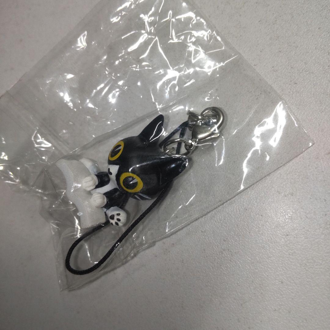ポプラ文庫　ピュア吉　黒猫　ストラップ — image 2