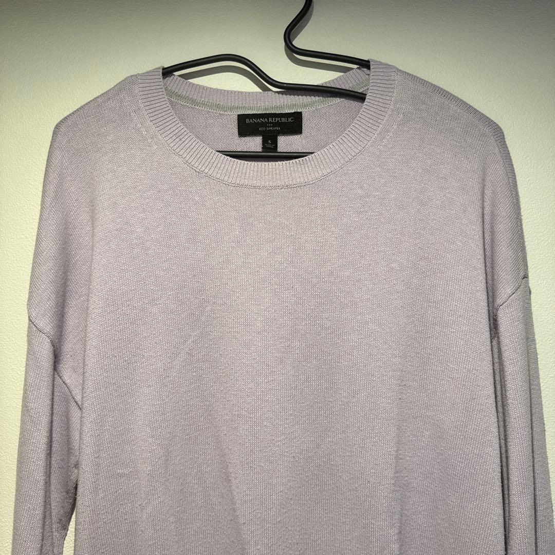 Banana Republic Eco Sweater ラベンダー S — image 3