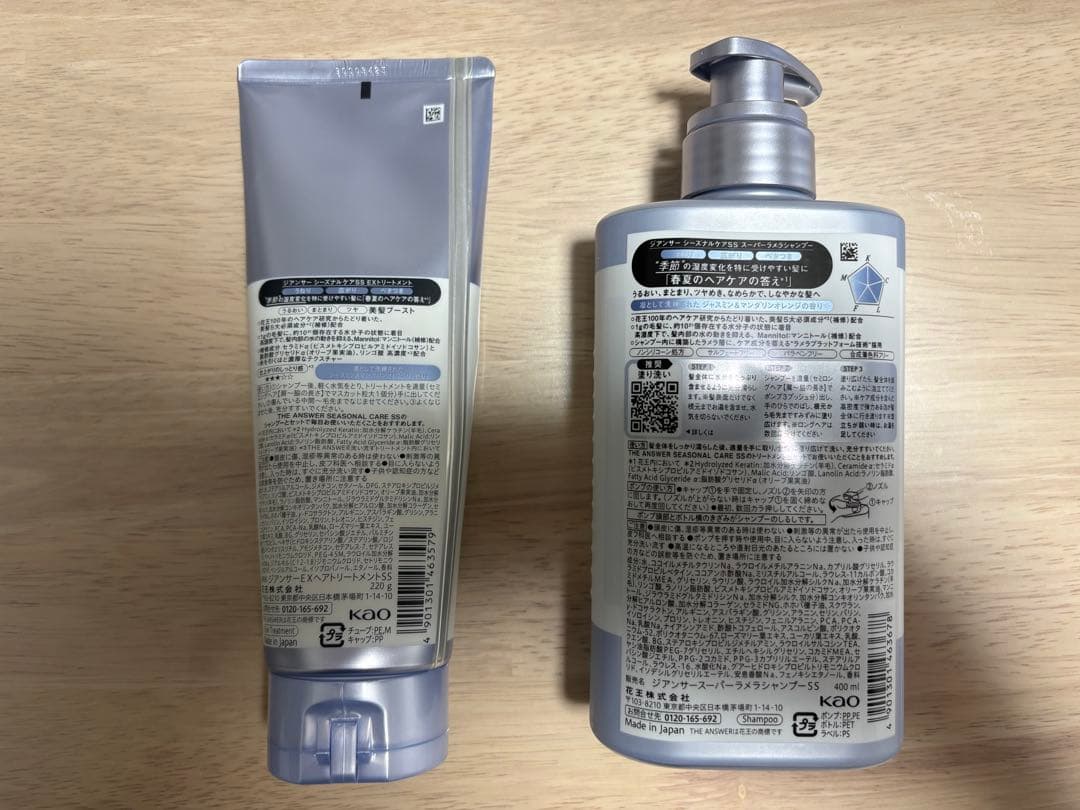 THE ANSWER SEASONAL CARE SS セット — image 2