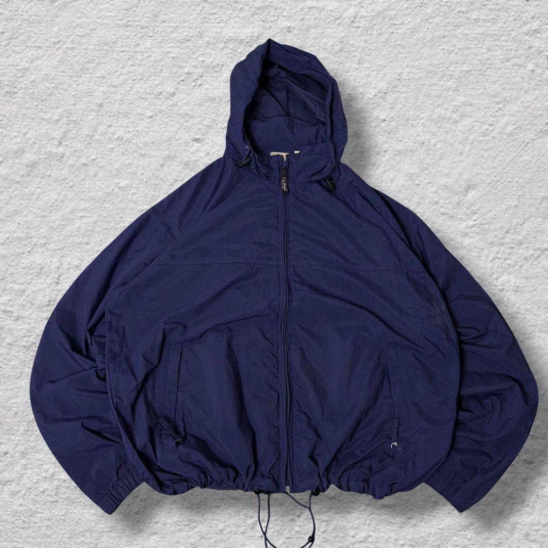 L.L.Bean マウンテンパーカー ネイビー M ドローコード エルエルビーン — image 2