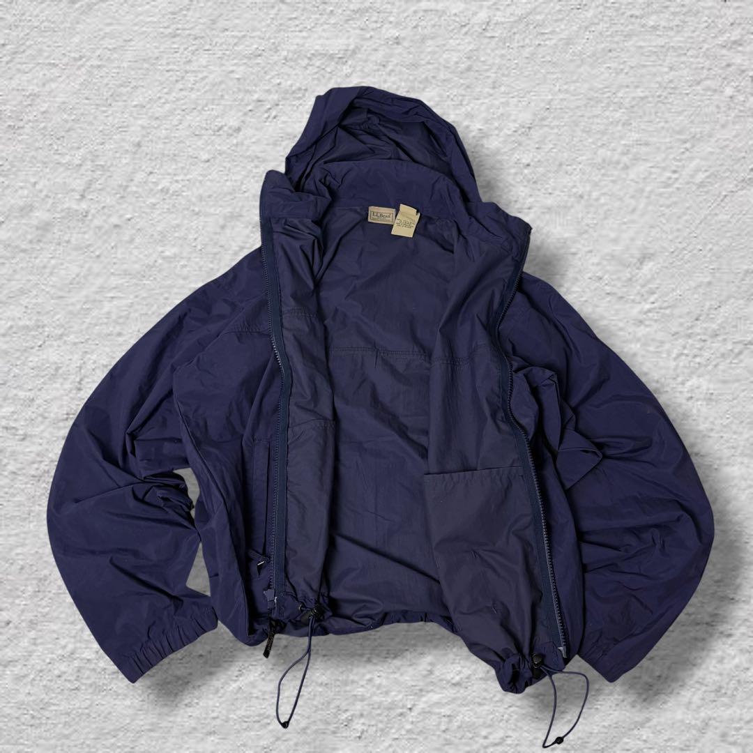 L.L.Bean マウンテンパーカー ネイビー M ドローコード エルエルビーン — image 4