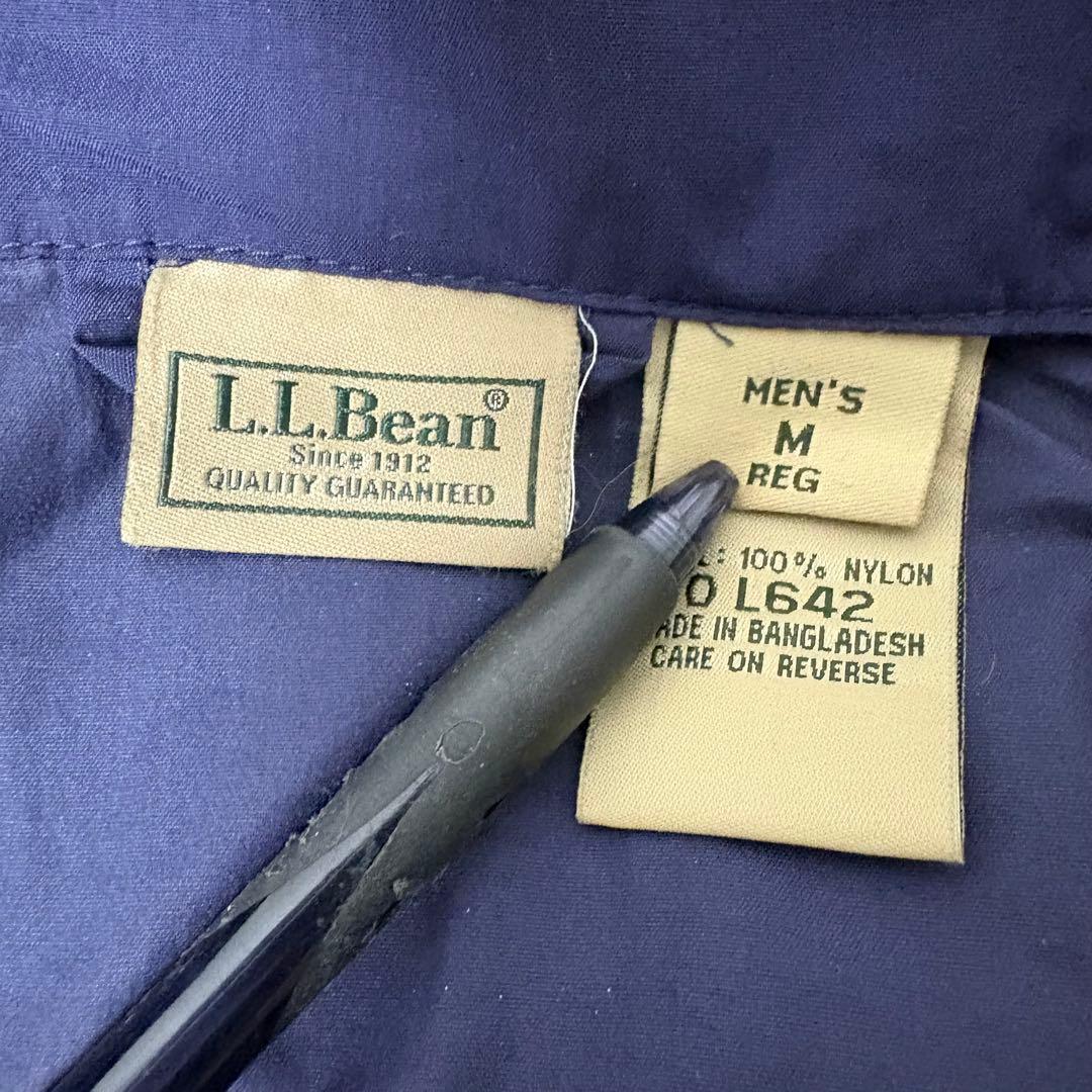 L.L.Bean マウンテンパーカー ネイビー M ドローコード エルエルビーン — image 5