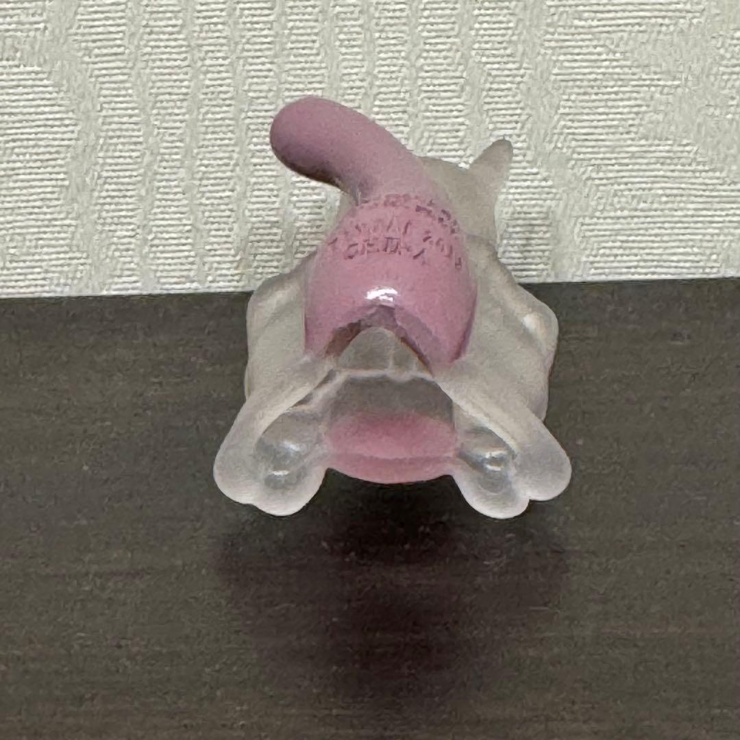 初代　ミュウツー クリア フィギュアポケモン 指人形 ソフビ — image 4