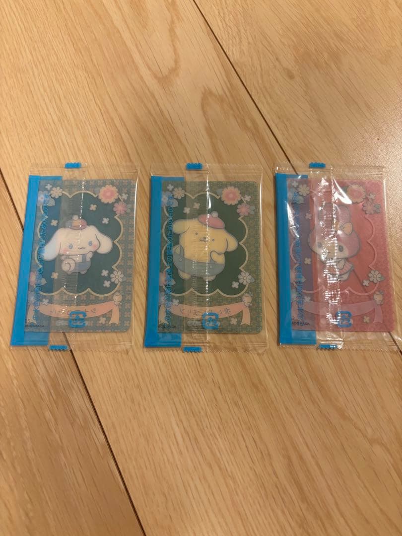サンリオ キャラクターズ ウェファーチョコカード3枚セットセブンイレブン限定 — image 2