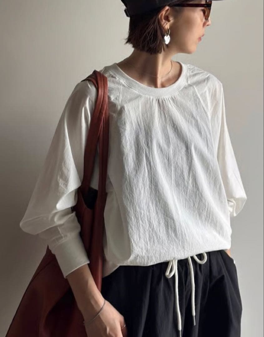back button dolman PO | ARULLE White — image 2