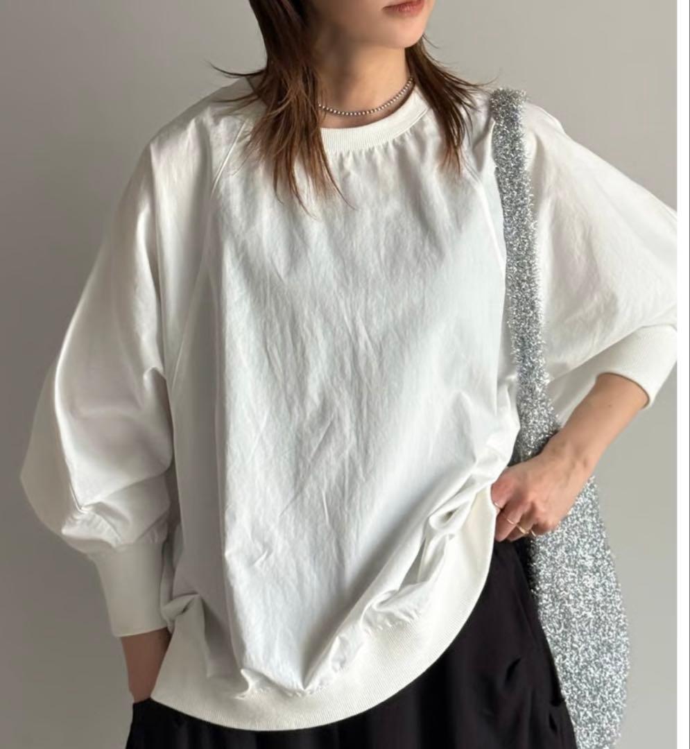 back button dolman PO | ARULLE White — image 3