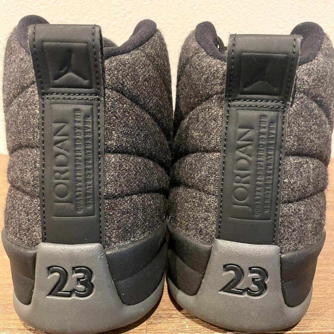 NIKE AIR JORDAN 12 RETRO WOOL DK GREYナイキ — image 4