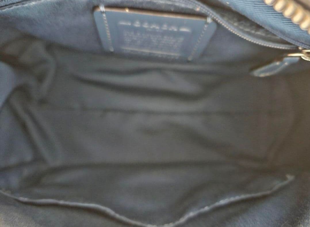 【美品　激レア　ラス1】COACH ワッペン付きハンドバッグ — image 4