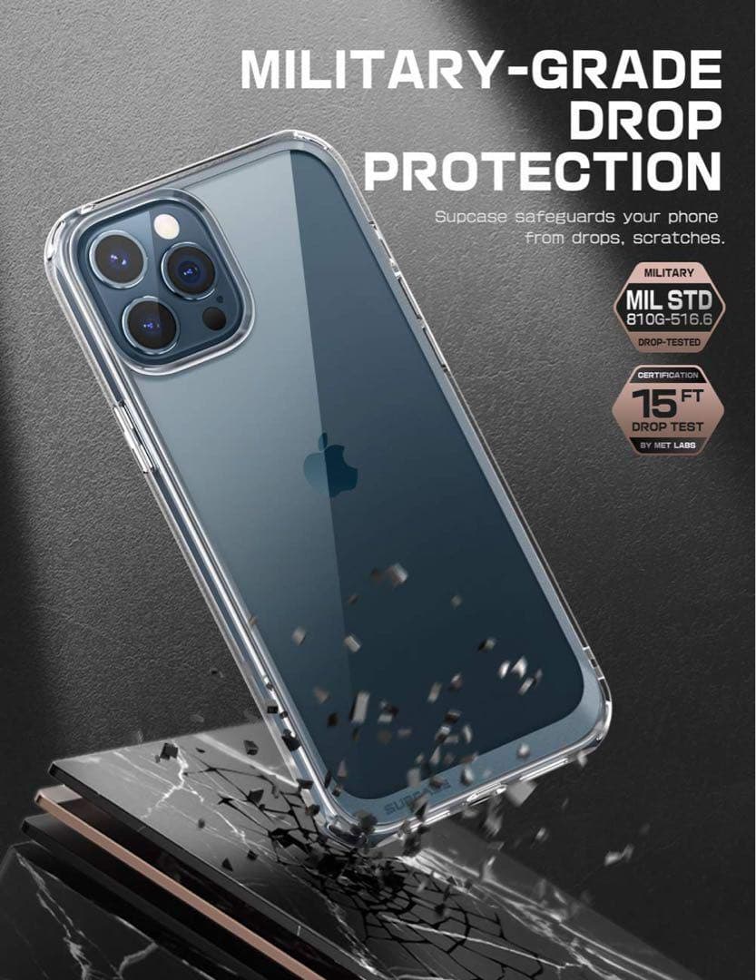 ♥️即購入⭕️✨SUPCASE iPhone 12 Pro Max ケース クリア — image 5