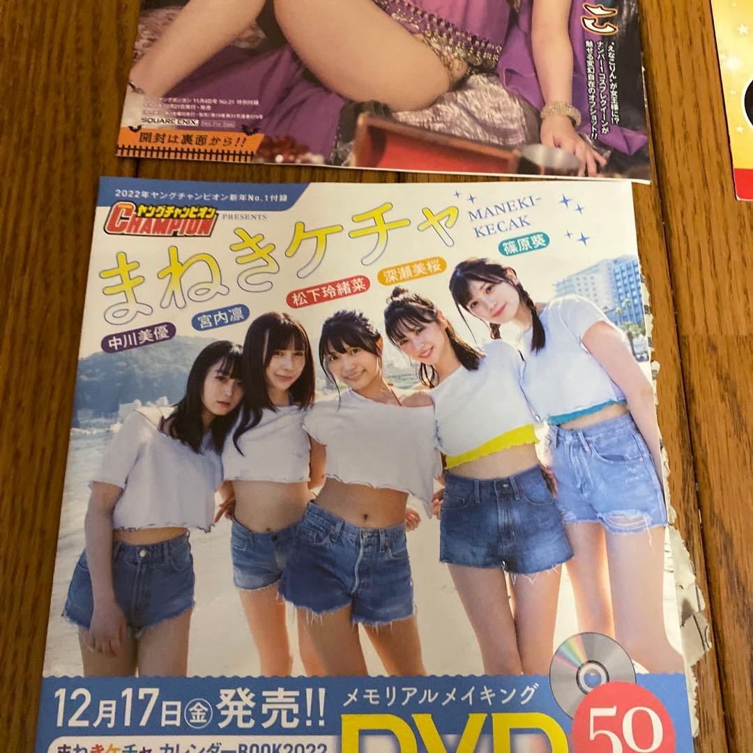 ヤングチャンピオン　キスカ　ヤングガンガン　ヤングアニマル　付録dvd 未開封 — image 4