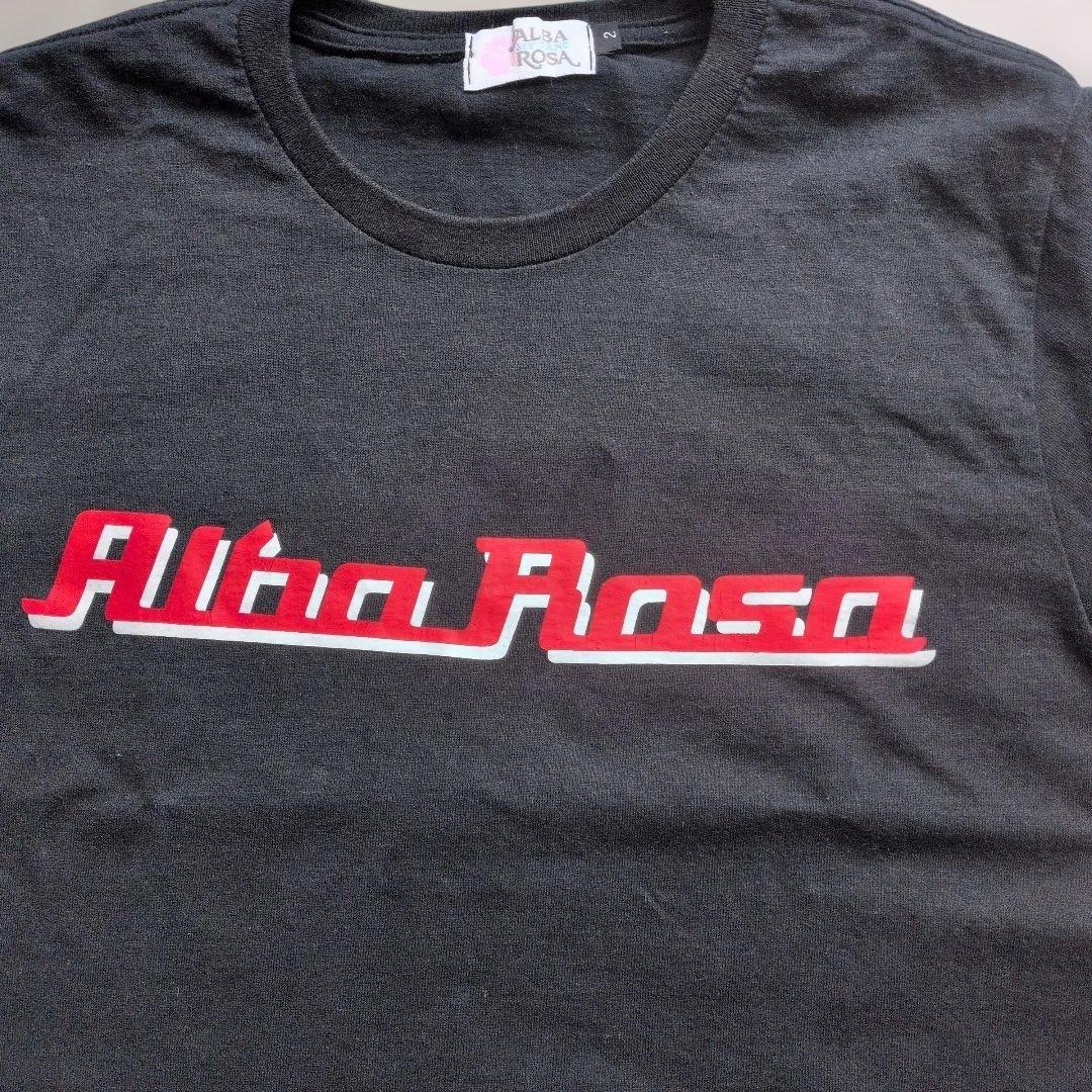 ALBA ROSA Tシャツ ブラック ロゴプリント — image 2