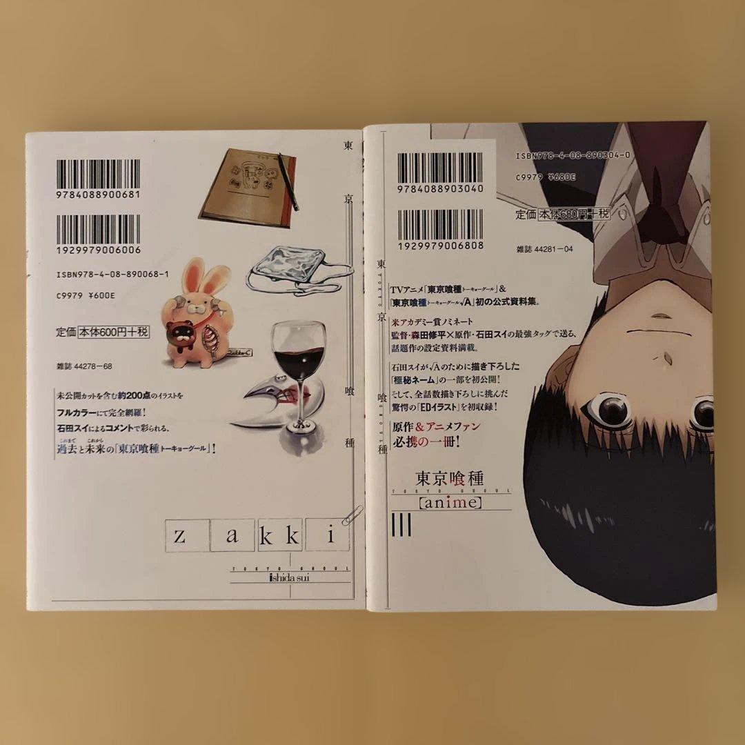 東京喰種 公式資料 画集 未公開カット イラスト 非売品 特典 計7点 — image 3