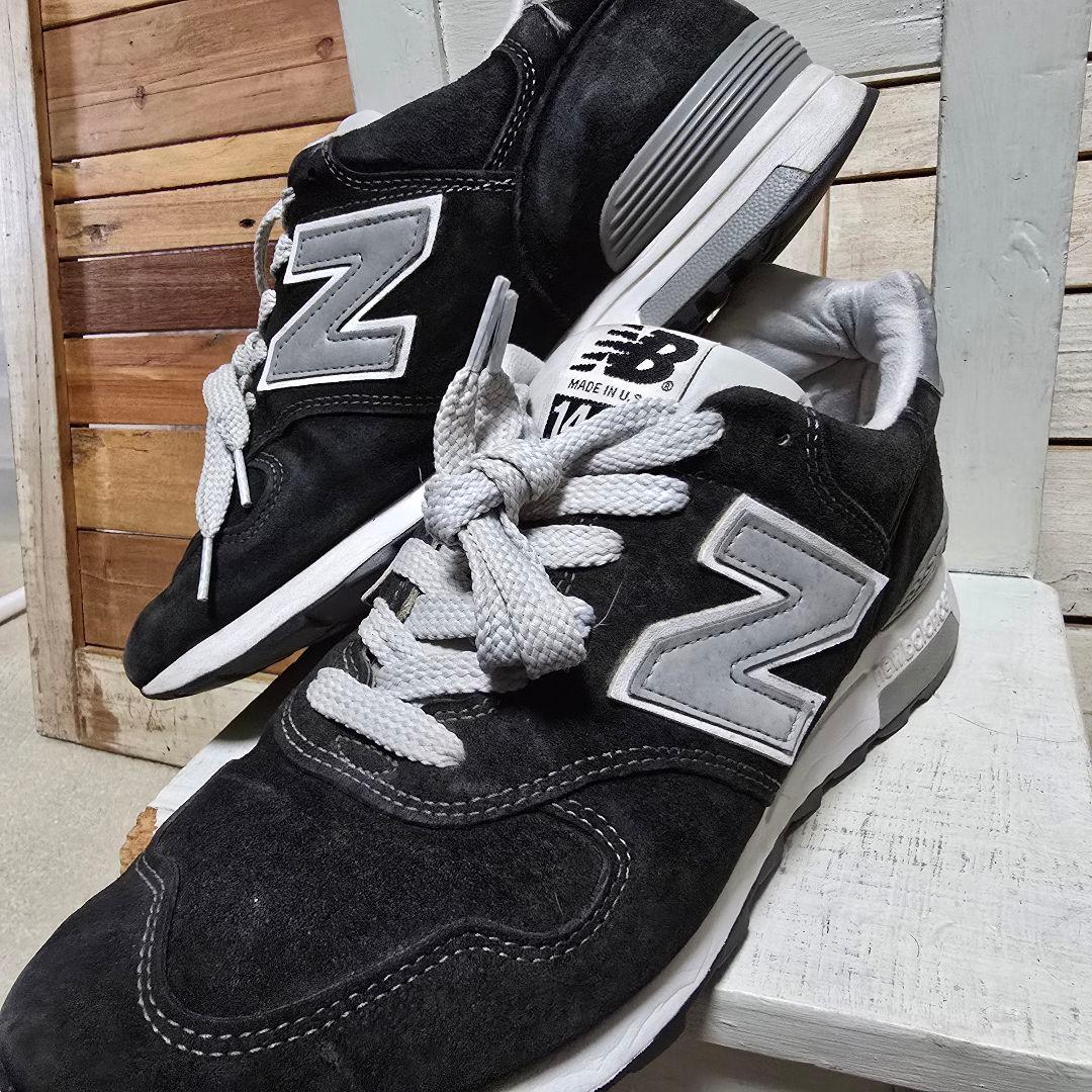 ニューバランス M1400BKJ MADE IN USA ブラック スニーカー — image 2
