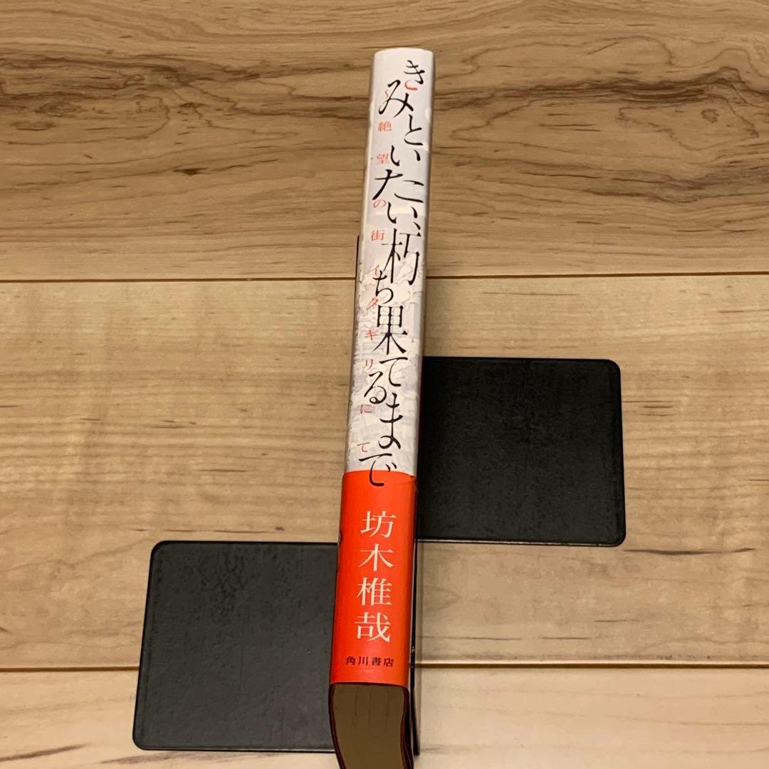 初版帯付 坊木椎哉 きみといたい、朽ち果てるまで 日本ホラー大賞受賞 角川書店刊 — image 3
