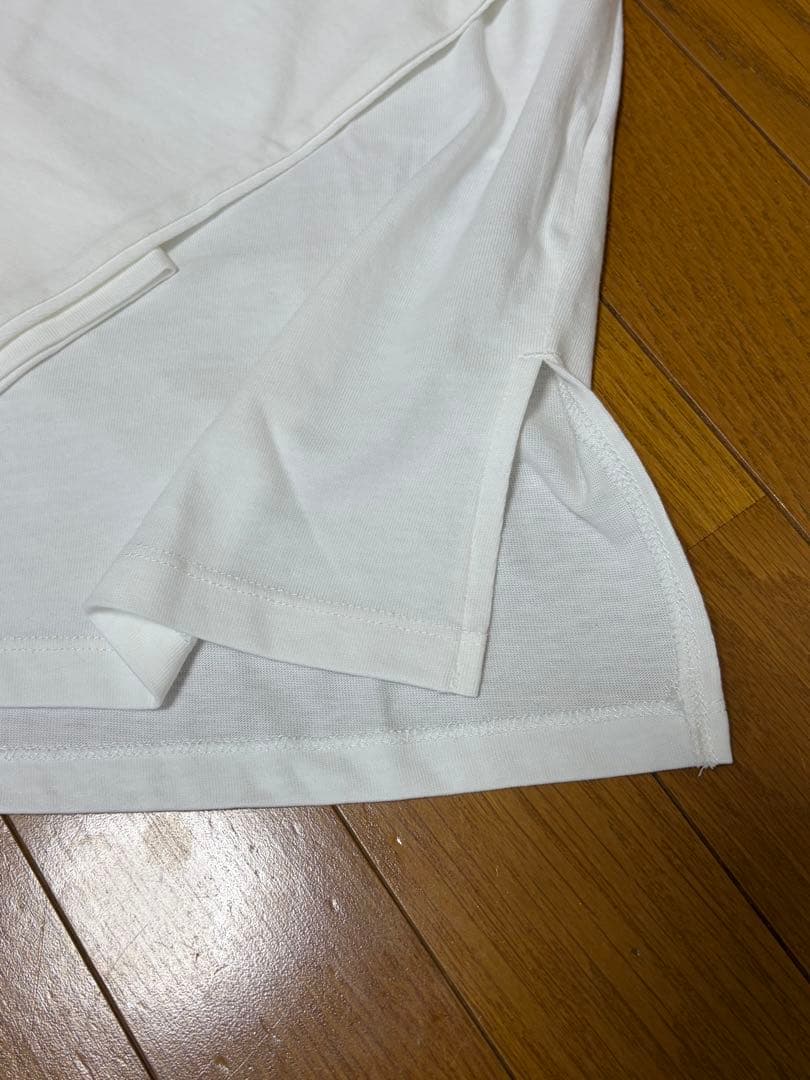 新品 ロゴプリント 長袖Tシャツ ホワイト M — image 5