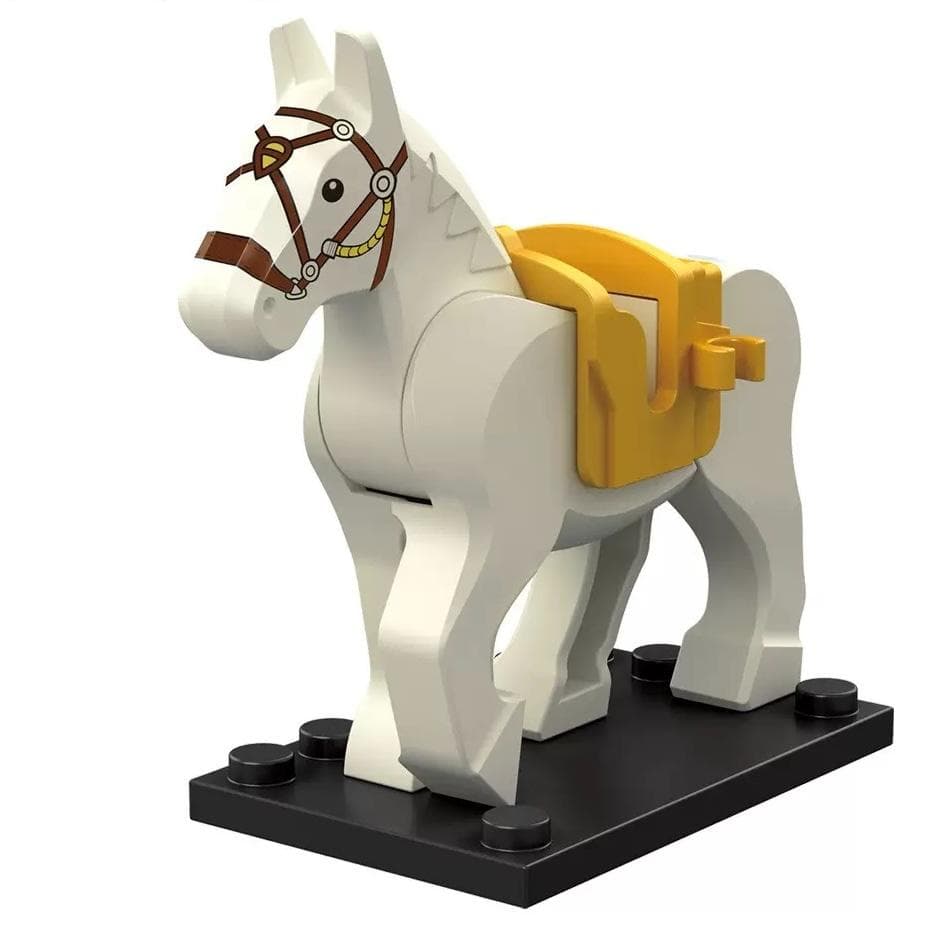 限定１点 3体セット レゴLEGO互換中世騎士団騎馬セットBミニフィグ ブロック — image 2