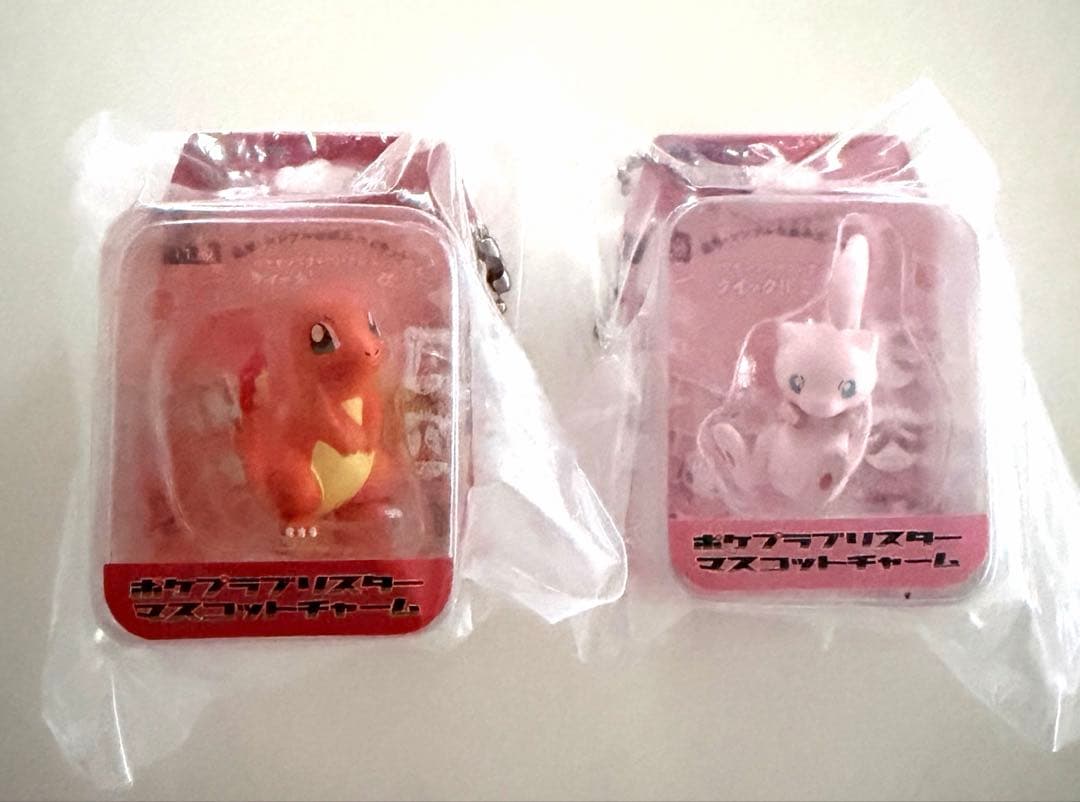 ポケットモンスター　ポケプラブリスターマスコットチャーム　ミュウ　ヒトカゲ — image 2